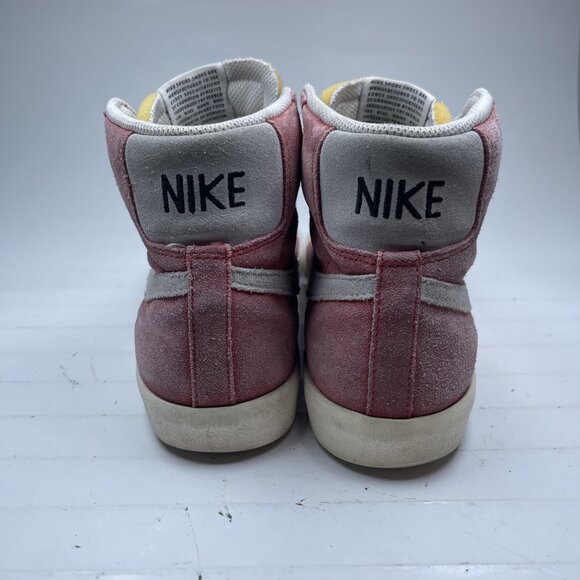 NIKE BLAZER MID '77 SUEDE HABANERO RED-WHITE-SAIL-BLACK Men SZ 7.5 - Picture 3 of 16